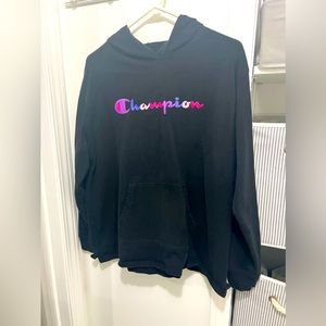 Y2K Champion Women’s Hoodie - Size XL